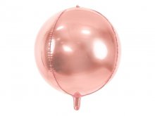 Folinis balionas ORBZ rožinio aukso (40 cm)